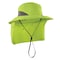 Ergodyne L/XL Lime Ranger Hat - Neck Shade 8934 - alternate 1